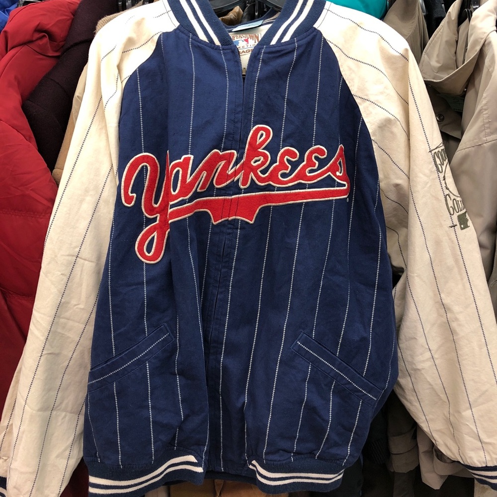 VTG Reversible Yankees Cooperstown Varsity Jacket